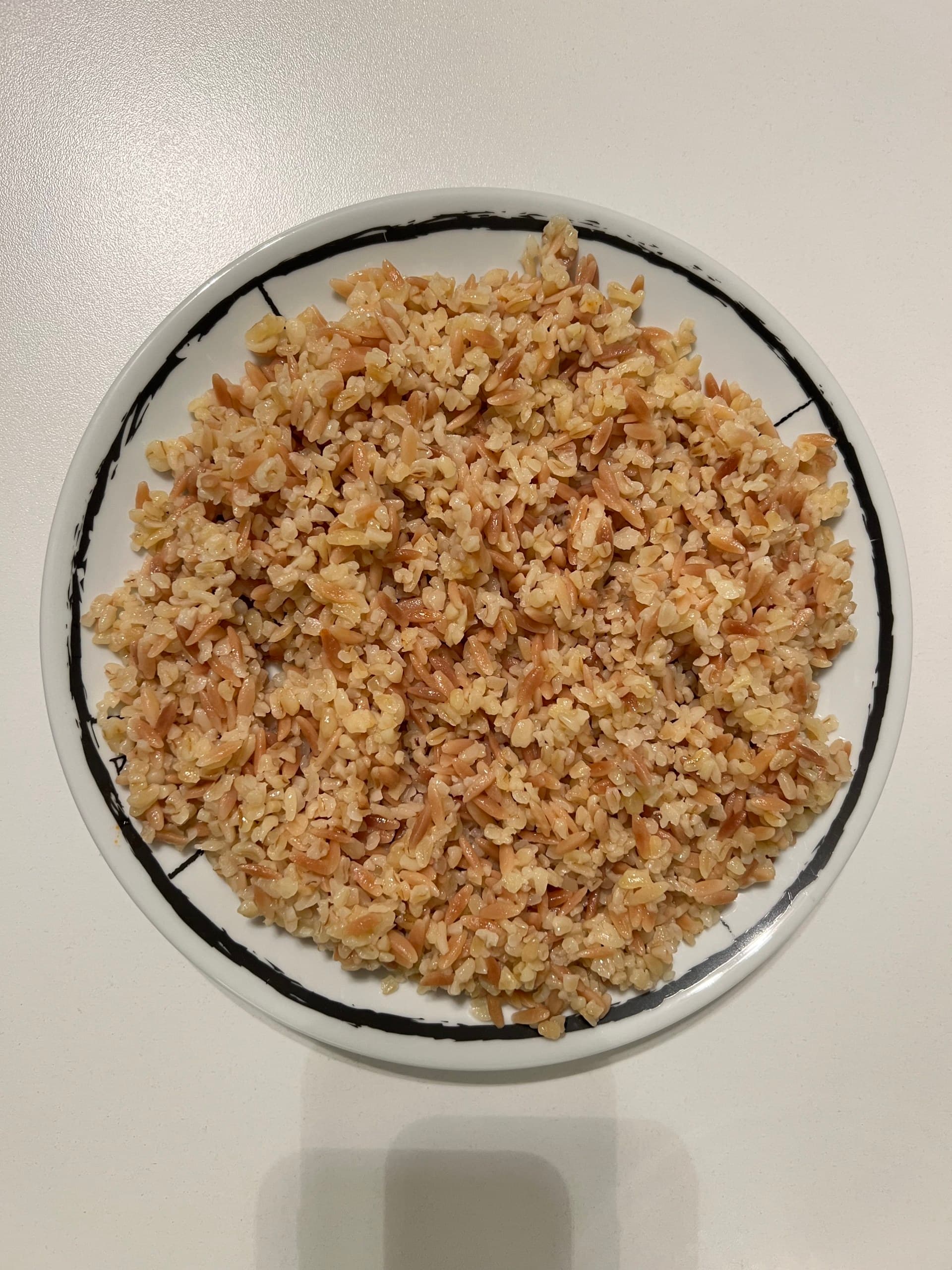 Arpa şehriyeli bulgur pilavı