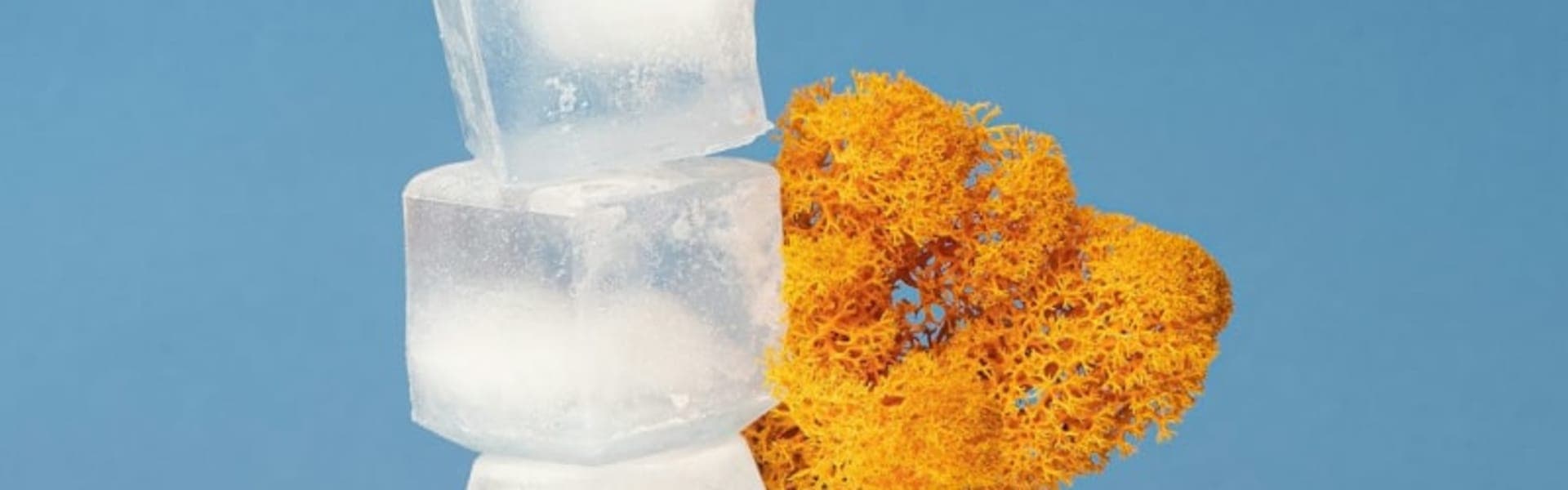 Buz arka plan görseli